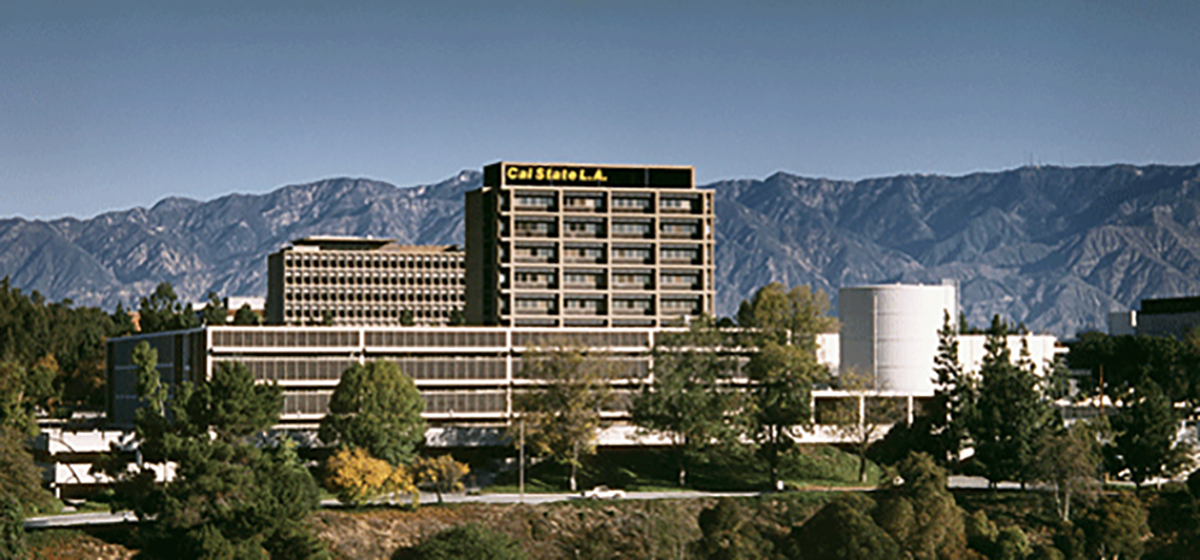 an image of california state university skyline during a bright summer day