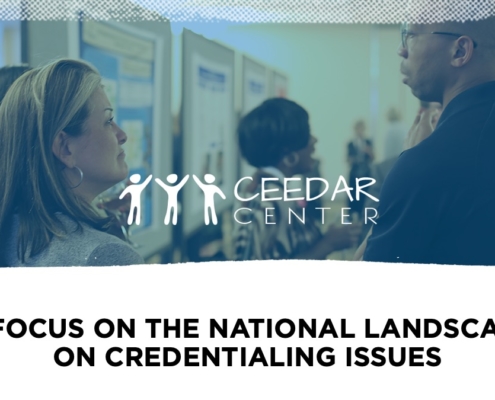the national landcape on teacher credentialing