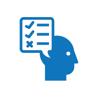 self assessment icon