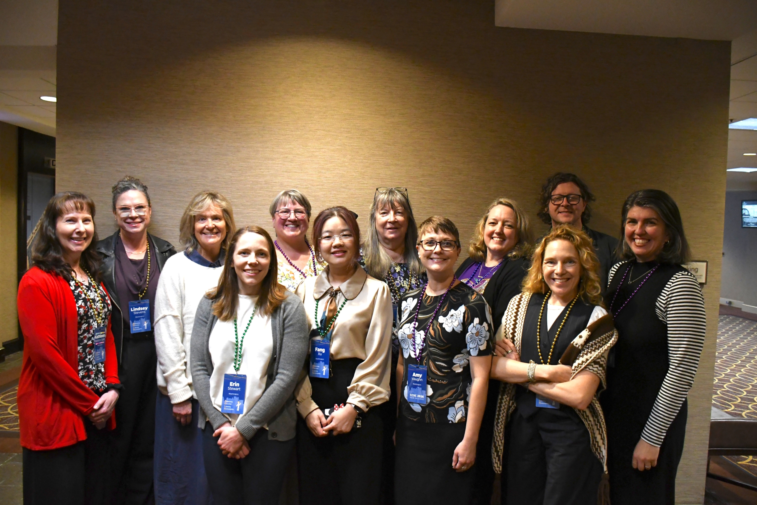 Washington state team photo