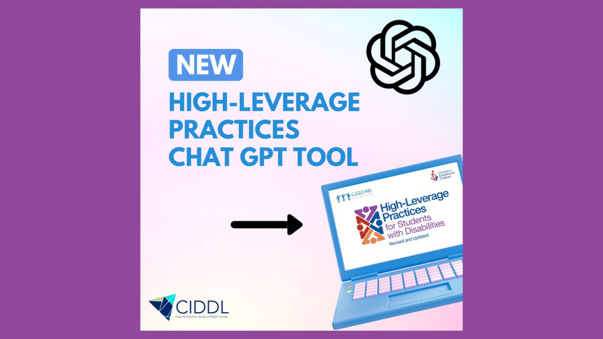 4 High Leverage Practices Chat GPT tool graphic